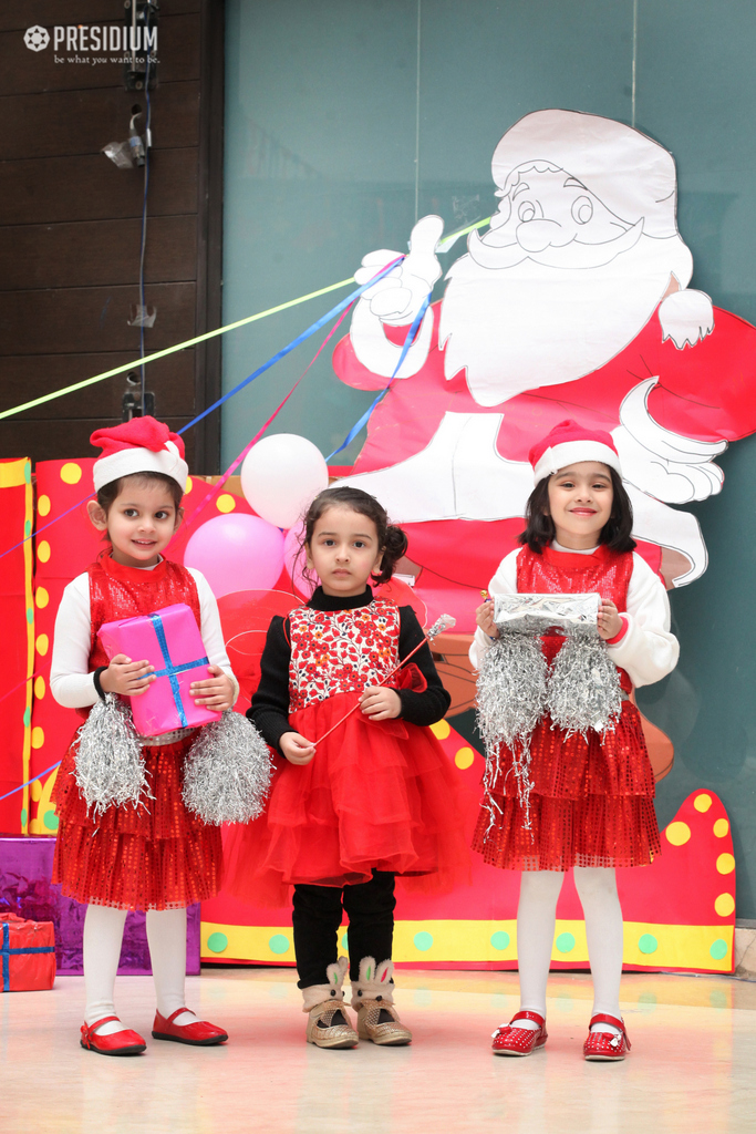 Presidium Indirapuram, YOUNG PRESIDIANS RING IN THE FESTIVITIES OF CHRISTMAS